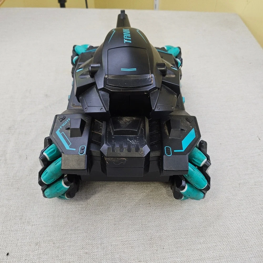RC Remote Control Stunt Tank Toy Car 4WD Off-Road RC Tank Toy Fight NO REMOTE‎